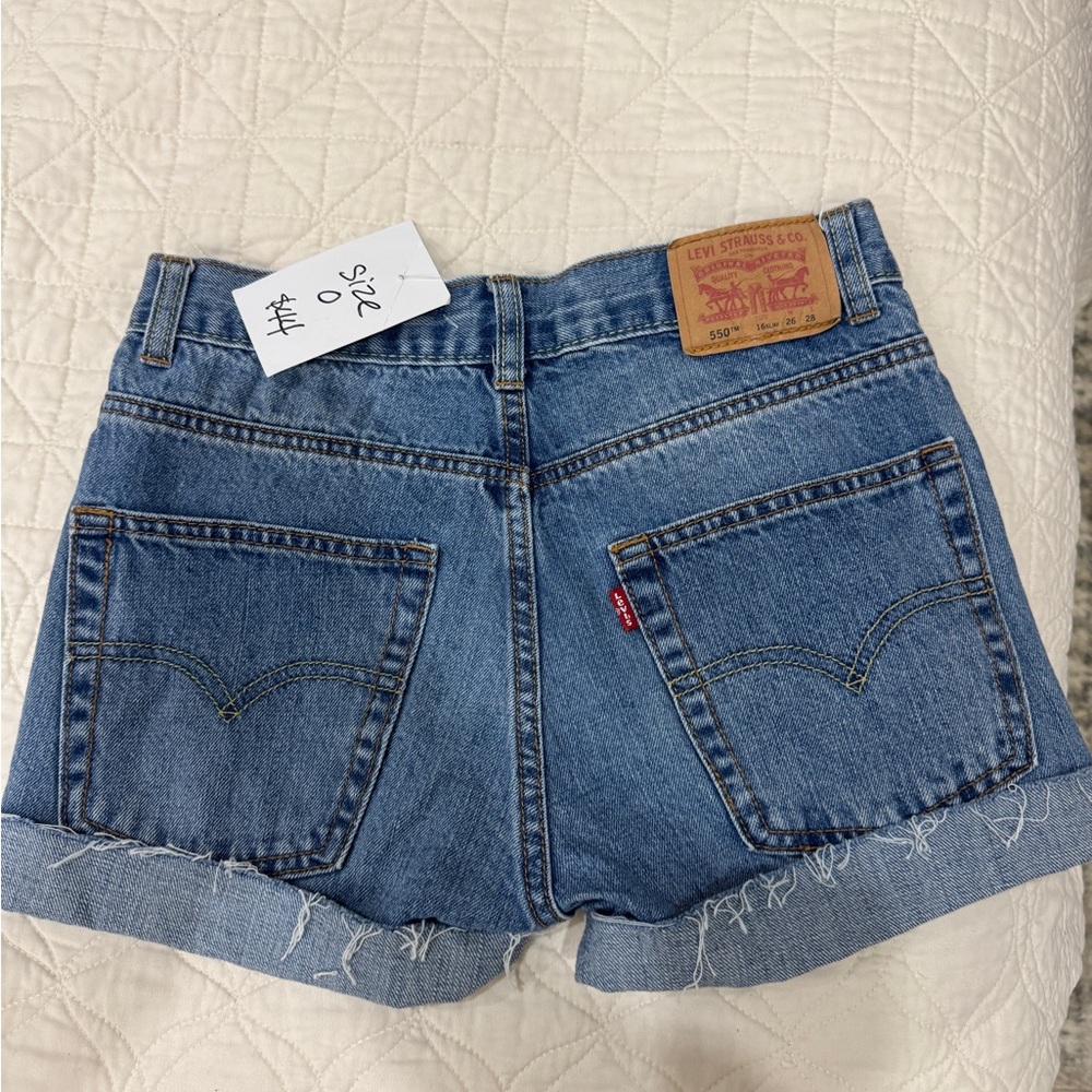 Levi's Women's Classic Blue Jean Shorts